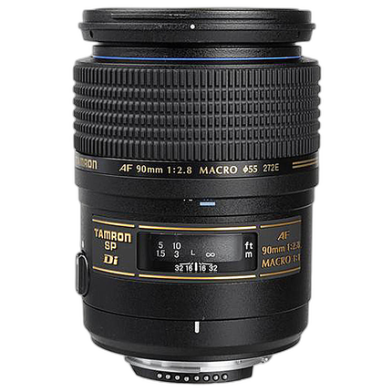 Tamron SP AF 90mm f/2.8 Di Macro Lens for Nikon - Black