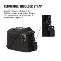 Tenba Tools BYOB 7 Camera Bag Insert Black with Handle 8