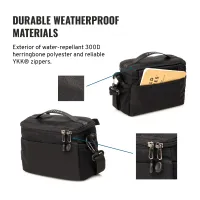 Tenba Tools BYOB 7 Camera Bag Insert Black with Handle 9