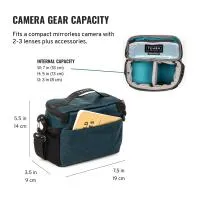 Tenba Tools BYOB 7 Camera Bag Insert Blue with Handle 1