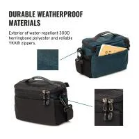Tenba Tools BYOB 7 Camera Bag Insert Blue with Handle 4