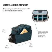 Tenba Tools BYOB 9 Camera Bag Insert Blue with Handle 1