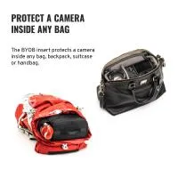 Tenba Tools BYOB 9 Camera Bag Insert Blue with Handle 2