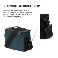 Tenba Tools BYOB 10 Camera Bag Insert Blue with Handle 3