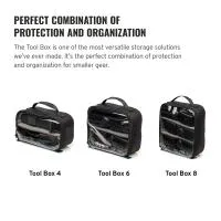 Tenba Tools Tool Box 8 Black (7Lx8.5Hx3D) 6