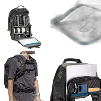 Tenba Axis V2 20L MultiCam Backpack Black (2 Mirrorless Camera, 5-7 Lens, 15 9