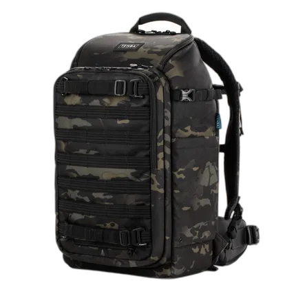 Tenba Axis V2 24L MultiCam Backpack Black (2 DLSR CameraS, 6-8 Lens, 17in La