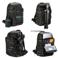Tenba Axis V2 32L MultiCam Backpack Black (2 DLSR Cameras, 7-9 Lens, 17in La 6