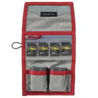 Think Tank Cards n Power Red (Holds 4SD or 2Cfexpress and 2 DSLR Batt) 3