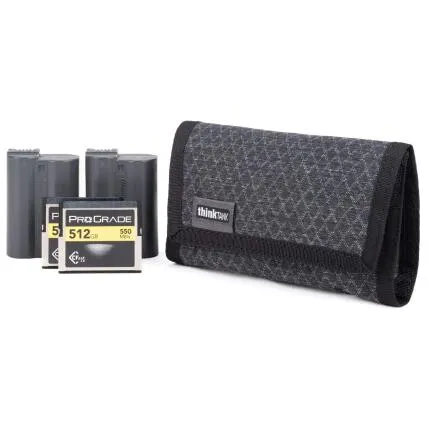 Think Tank Cards n Power Black (Holds 4SD or 2Cfexpress and 2 DSLR Batt)