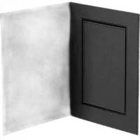 Tap T-50 Black and Black Folder 4x6 (25-Pack) 0