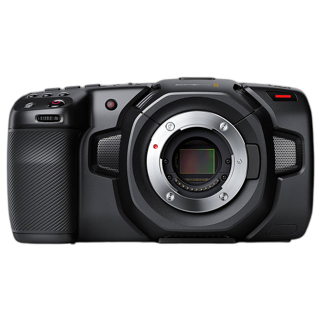 Used Blackmagic Pocket Cinema Camera 4K with everything - Excellent front view