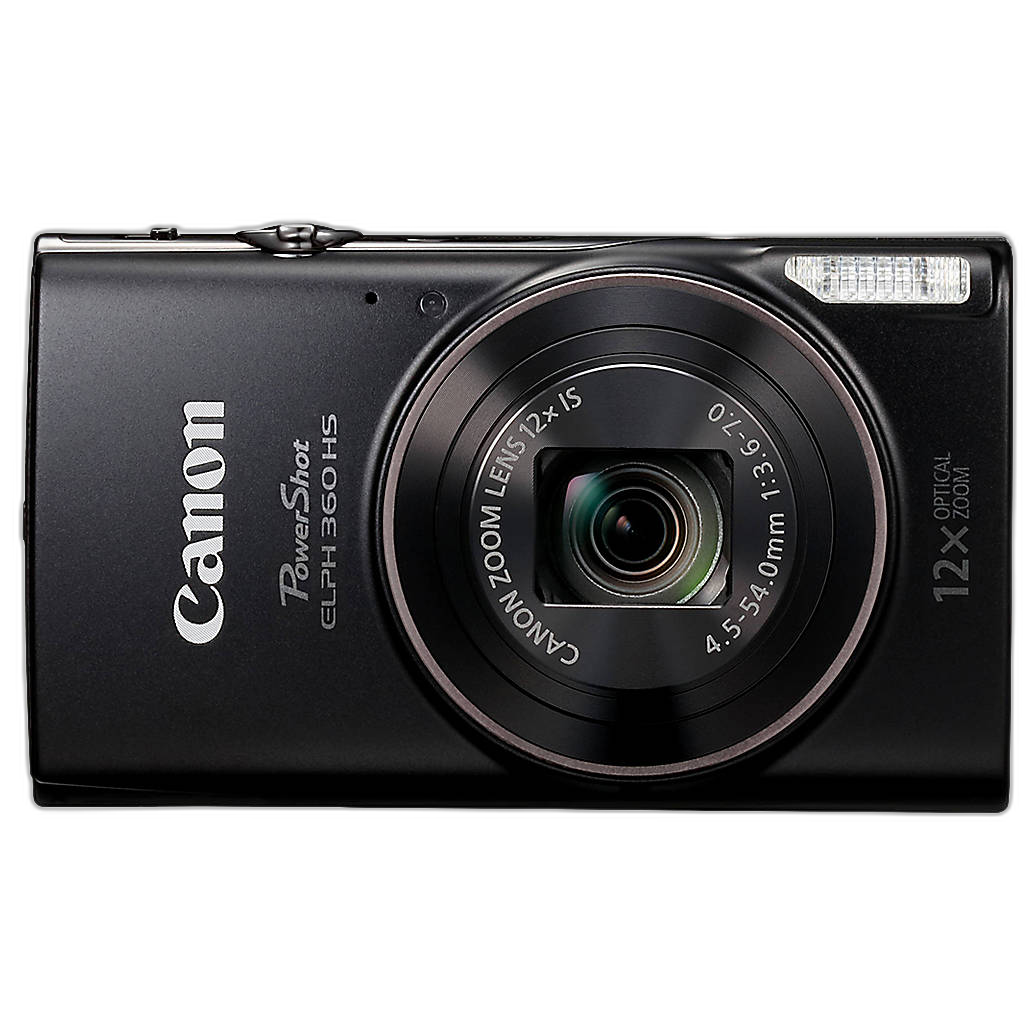 Canon PowerShot ELPH 360 HS rear view
