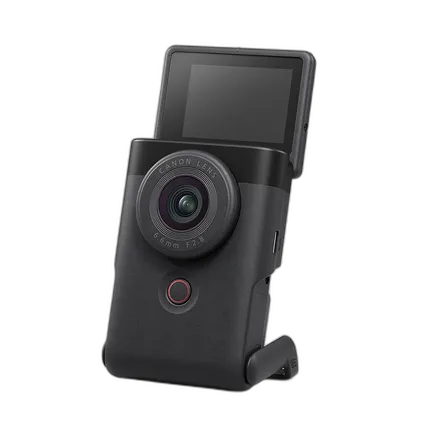 Used Canon PowerShot V10 Vlog Camera for Content Creators (Black) - Excellen