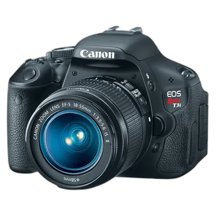 Used Canon Rebel T3i w/ EF-S 18-55mm Lens - Excellent