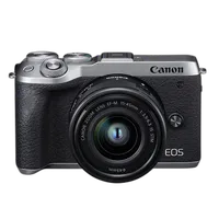 Used Canon M6 Mark II with 15-45mm Lens  and  Viewfinder - Excellent 5
