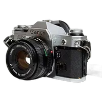 Used Canon AE-1 w/ 50mm 1.8 Chrome - Excellent 1