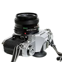 Used Canon AE-1 w/ 50mm 1.8 Chrome - Excellent 2