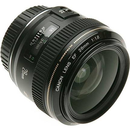 Used Canon EF 28mm f/1.8 USM AF Lens - Excellent