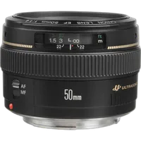 Used Canon EF 50mm f/1.4 USM Standard Lens - Excellent 0