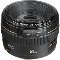 Used Canon EF 50mm f/1.4 USM Standard Lens - Excellent 1