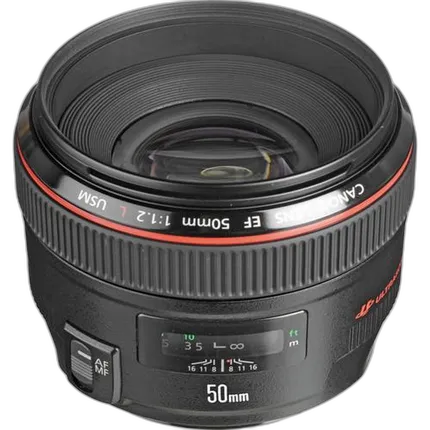 Used Canon 50mm f/1.2L USM - Excellent