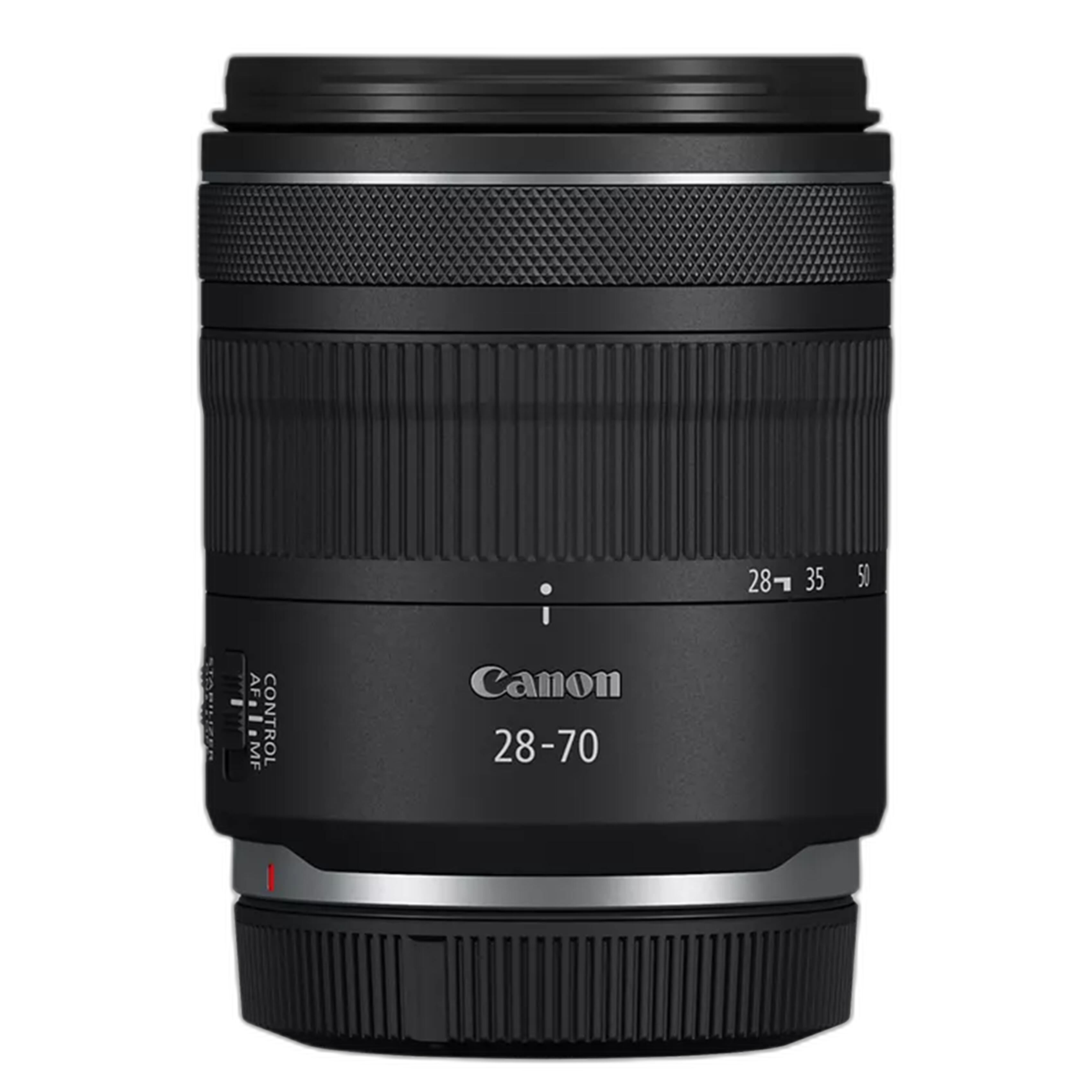 Used Canon RF 28-70mm F2.8 IS STM Lens side view