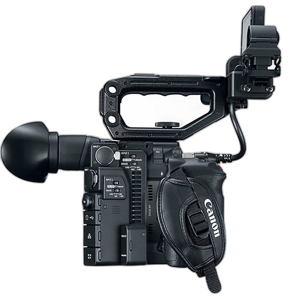 Used Canon EOS C200 body side view
