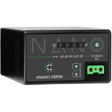 Used Excellent Core SWX Nano-VBR98 Battery with D-Tap for Select Panasonic C