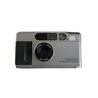 Used Contax T2 35MM Point and Shoot (Silver) - Excellent Condition 0