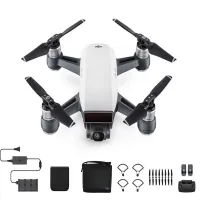 Used DJI Spark Fly More Combo (Alpine White) - Excellent 3