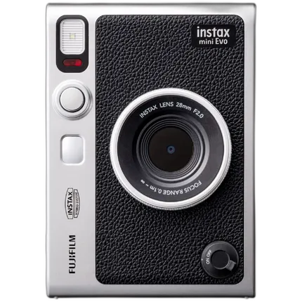 Used Fujifilm Instax Mini Evo Hybrid Instant Camera (Black) - Excellent