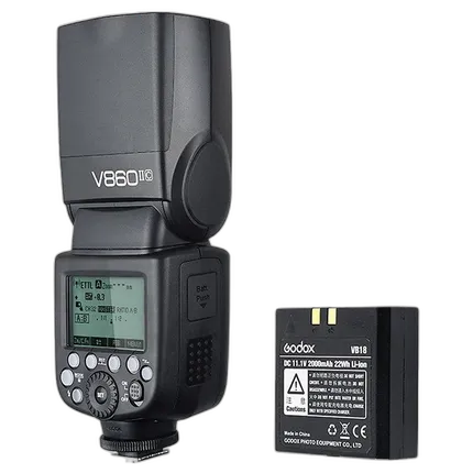 Used Godox V860 II C VING for Canon - Excellent