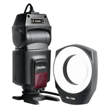 Used Excellent Godox ML-150 Macro Ring Flash