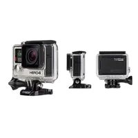 Used GoPro Hero 4 Black w/ 4 Batteries, Dual Charger - Excellent 1