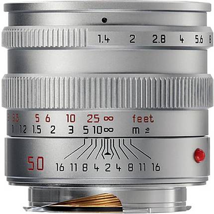 Used Leica 50mm F/1.4 (Chrome) 11892 6-BIT - Excellent
