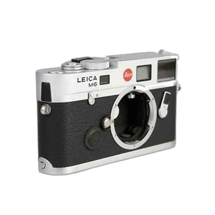 Used Leica M6 Silver 35MM Rangefinder .72x - Excellent
