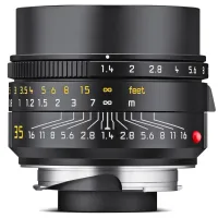 Used Leica Summilux-M 35mm f/1.4 ASPH. Lens (Black, 2022 Version) - Excellen 0