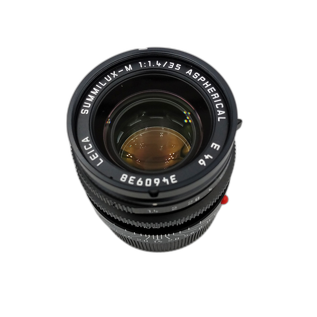 Leica 35mm lens side view
