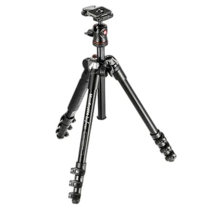 Used Manfrotto Be Free Aluminum Compact Travel Tripod w/ Ball Head-Excellent