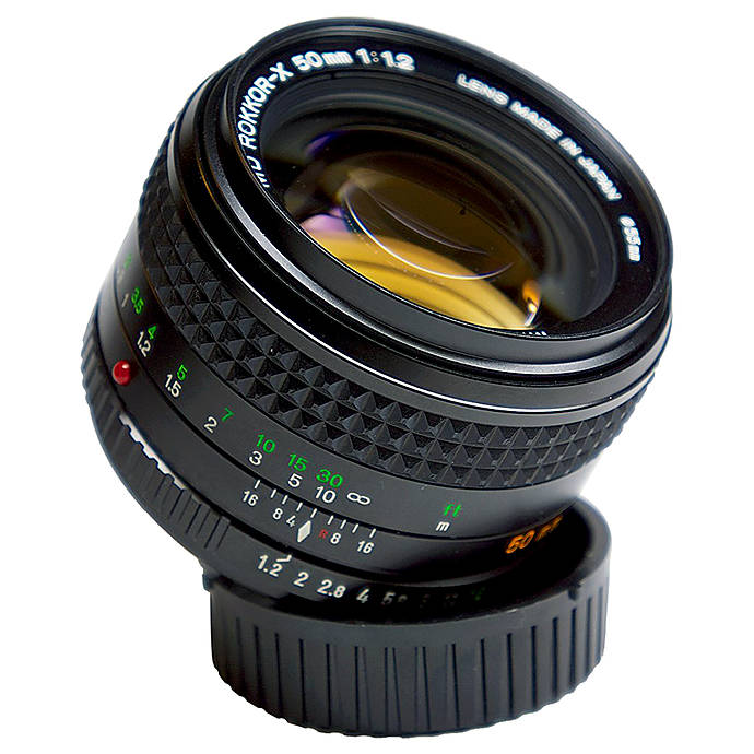 minolta md 50mm f1 2