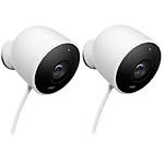 Nest Cam Outdoor Security Camera (2-Pack)