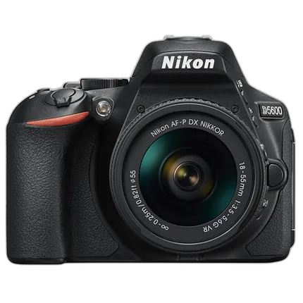Used Nikon D5600 DX-format DSLR with Nikon 18-55MM - Excellent
