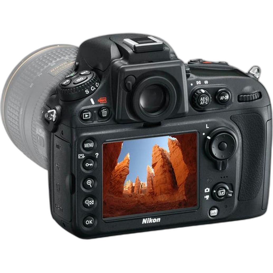 Used Nikon D800 Body Only - Excellent angled view
