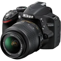 Used Nikon D3200 DSLR with 18-55mm VR Lens (Black) - Excellent 0