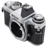 Used Nikon F2AS Silver 35MM SLR - Excellent 1