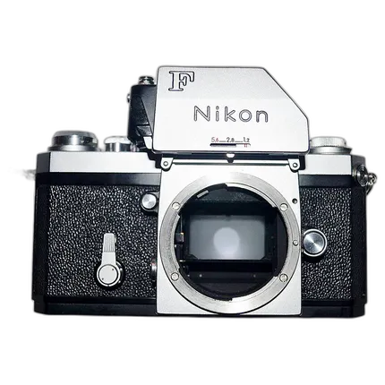 Used Nikon F 35MM Film Body Chrome With FTN meter - Excellent