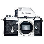 Used Nikon F 35MM Film Body Chrome With FTN meter - Excellent