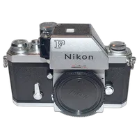 Used Nikon F 35MM Film Body Chrome With FTN meter - Excellent 6