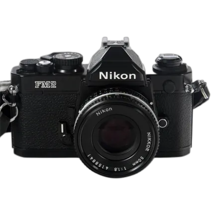 Used Nikon FM2 SLR W/ 50MM F/1.8 AI-S - Excellent